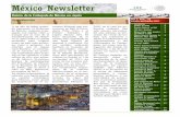 México Newsletter - saladeprensa.sre.gob.mx · Estrategia Digital Nacional 5 ... Por último, se presenta lo más relevante en ma- ... de Tsukinoura del samurai Hasekura