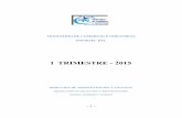 MINISTERIO DE COMERCIO E INDUSTRIAS INFORME DEL · El 6 de enero de 2014, evaluación documental de la acreditación inicial del Laboratorio de Instrumentación y Metrología Eléctrica