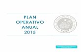 PLAN OPERATIVO ANUAL 2015planificacion.espol.edu.ec/sites/default/files/Plan Operativo Anual... · el Presupuesto año 2015 aprobado mediante resolución Nro. 15-03-119 por el ...