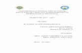 UNIVERSIDAD CENTRAL DEL ECUADOR SEMESTRE 2017 - …fca.uce.edu.ec/GUIAS/Sílabo Planificación Estratégica AP.pdf · syllabus vicerrectorado acadÉmico de investigaciÓn y posgrado