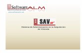 Sistema de Administración en la Adquisición de Vivienda SAVw2_N.pdf · COBRANZA Cobraza Institucional Al momento de escriturar incrementa la cartera por concepto de viviendas pendientes