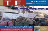 ¿Nuevo Pacto Social? - Comisiones Obreras Región de Murcia · más la oferta de empleo público docente para 2009, el Decre- to de atención a la diversidad, etc. Es decir, siguen