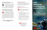 Guía: Sistema de Prevención de Delitos EDELPA - Guia Sistema de Prevención...Santiago, Chile. Guía: Sistema de Prevención de Delitos EDELPA 800 Ley 20.393 ... culturales entre