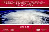 CONTENIDO · (Aviso, Alerta, Emergencia y Alarma): la intensidad del ciclón según la escala de Saffir-Simpson, ... niveles de alerta, los efectos, ...