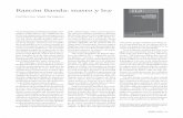 Rascón B anda:te atroy l ey - Revista de la Universidad de México · 2013-09-14 · titulado El derecho y la justicia en el teatro de Víctor Hugo ... La doctora Berrueco, quien