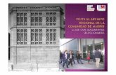 El · La construcción se encargó a la empresa pública ... que alberga el Archivo Regional de la Comunidad de Madrid: ... diapositivas, placas de cristal ...