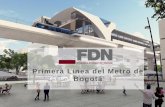 Primera Línea del Metro de Bogotá · Concepto Arquitectónico de las Estaciones de Metro 8 Superestructura de vía férrea ... - Criterios y bases de cálculo para estimación del