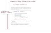 LITERATURA. INTRODUCCI“N - 1 eso. Introducci³n.pdf  LITERATURA. INTRODUCCI“N. RECURSOS SINTCTICOS