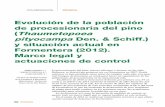 Evolución de la población de procesionaria del pino ... · 1Servicio de Sanidad Forestal de la Conselleria d’Agricultura, Medi Ambient i Territori del Govern de les Illes Balears