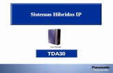 Sistemas Híbridos IP - xarxes.webcindario.com. Presentacion Alumnos.pdf · - Todos los modelos Panasonic - TSC10 - DECT: - La mayoría de la competencia . Evolución al Sistema TDA30