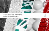 TEXTURAS EN PANELES DE REVESTIMIENTO - …ziguratcreacion.com/Familia-Zigurat/Hosteleria/Texturas/Texturas en... · Textura de medio relieve Modelos: Panel Líneas y Círculos A Panel