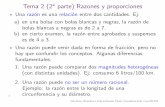 Tema 2 (2 parte) Razones y proporciones - … Ramos. Matem aticas I. Grado de Educaci on Primaria. Universidad de Alcal a. Curso 2015-2016 1 Tema 2 (2a parte) Razones y proporciones