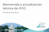 Bienvenida y actualización técnica de IFFO - iffoevents.com. Neil Auchterlonie - Bienvenida y... · Ensayos de estabilidad de harina de pescado - extensión •Datos adicionales