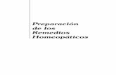 Preparación de los Remedios - instituthomeopatic.cominstituthomeopatic.com/images/libros/libro remedio homeopaticos.pdf · la preparación de los remedios homeopáticos. Nosotros