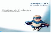 Catálogo de Productos - ubiobio.cl ANSALDO.pdf · Con volante giratorio con bocina. Incluye depósito bajo el asiento. En caja litografiada de 48x22x23 cm. ... En caja abierta de