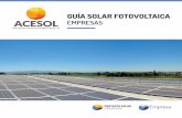 Guía SOLaR FOTOVOLTaICa - proyectasolar.cl · renovables no convencionales y el ser parte activa en los problemas ambientales actuales. 1.2 OPORTunIDaDES. ... La tecnología solar