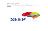 Memoria anual Sociedad Española de Epilepsia - …. ANUAL... · Epilepsia Infantil 6 Genética 6 Cirugía 6 . 9 Programa ... - Procedimientos quirúrgicos de la cirugía de la epilepsia