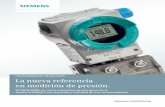 Instrumentación de procesos La nueva referencia en medición … · SITRANS P500 ofrece al usuario una medición de presión de altas prestaciones. Principalmente orientado hacia