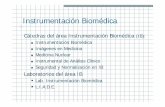 Que es la Bioingenieria al 28Ago2014ingbiomedica.weebly.com/uploads/3/2/2/6/32264937/instrumentacin... · Lab. Instrumentación Biomédica L.I.A.D.E. Instrumentación Biomédica ...