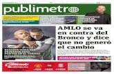 PÁGINA 10 |MEXSPORT AMLO se va en contra del Bronco y … · ción Juntos haremos historia, arremetió contra Jaime Rodríguez Calderón, pero ... Obreros y Campesinos (CROC). |CORTESÍA