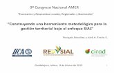 “Construyendo una herramienta metodológica para la gestión ... · Guadalajara, Jalisco, 8 de Marzo de 2013 “Escenarios y Respuestas Locales, Regionales y Nacionales” 2 . Años