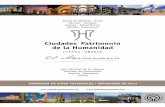 PROGRAMA DE ACTOS CULTURALES / … Grupo de Ciudades Patrimonio de la Humanidad de España cumple 20 años. Fue el 17 de septiembre de 1993 cuando las ciudades de Ávila, Cáceres,