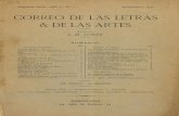 1912 CORREO DE LAS LETRAS & DE LAS ARTES - ddd.uab.cat · Definición del Cubismo, de Olivier-Hourcade. 5 Sumario del CORREO anterior . . 5. . . . CORREO DE PARÍS: Págs. La romance