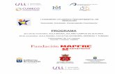 PROGRAMA - intermedia.ulpgc | Servicio de mediación ...intermedia.ulpgc.es/wp-content/uploads/2017/01/I-Congreso-Atlantic... · Debatir sobre el desarrollo de la mediación en España