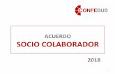 ACUERDO SOCIO COLABORADOR - docs.confebus.orgdocs.confebus.org/Acuerdo_SocioColaborador.pdf · 4 CONFEBUS es Confederación Española de Transporte en Autobús que se crea para poner
