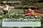 Iniciativas Regionales de la FAO para America Latina · • Reducción de la degradación de los recursos naturales necesarios para la producción de alimentos • Seguridad alimentaria