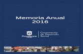 Memoria Anual 2016 - cdsprovidencia.cl · – Coordinación de Planificación. – Análisis de Políticas y Estudios. ... Tipo Sala cuna y jardín infantil. Nivel de enseñanza Sala