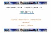 Taller de Mecanismos de Financiamiento Zacatecas 10 de ... · La reducción de una tonelada de CO 2 = 1 CER. 6 Tipo de Proyectos MDL ... iluminación, potencia, ecotecnologías en