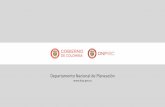 Departamento Nacional de Planeación¡n... · Documento CONPES Formalización Empresarial Septiembre 2018 Antecedentes en políticas de formalidad y desarrollo empresarial El país