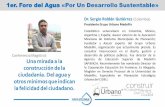 Dr. Sergio Roldán Gutiérrez (Colombia)aguapotabledeloscabos.gob.mx/.../2016/08/Ponentes-1er-Foro-de-Agua.pdf · Secretaría de Comunicaciones y Transportes, y el financiamiento