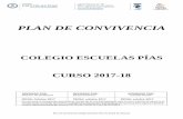 COLEGIO ESCUELAS PÍAS CURSO 2017-18 - escolapiosalcala.esescolapiosalcala.es/.../uploads/2016/01/Plan-de-Convivencia-17-18.pdf · nos y las normas de convivencia en los centros (BOE