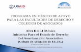 PROGRAMA EN MÉXICO DE APOYO PARA LAS FACULTADES DE …abaroli.mx/wp-content/uploads/2015/04/modulo-I.pdf · 1.1.3 El defensor como garante de los derechos humanos ... conocimiento
