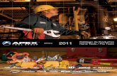 HAND TOOLS - SAEEsaee.com.mx/catalogos/APEX/CATALOGO APEX 2011.pdf · 2015-09-22 · H.K. PORTER Cortadores manuales ... martillos de acero, fibra de vidrio y madera. 113 SCALA Escuadras,