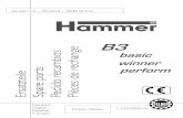 Ersatzteile Pedido recambios Pièces de rechangexchange.passionnesdubois.fr/Atelier/Hammer_Felder/B3_Ersatzteile... · H-04-0702 Slitter blade ... Para poder garantizarle un funcionamiento