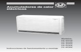 Acumuladores de calor eléctricos - cl.thinkandoo.comcl.thinkandoo.com/docs/manual/dp_2012k_6036k_1431207_fid2693.pdf · calor almacenado en el mismo, de manera especial por las diferentes