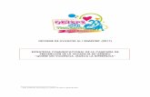 ESTRATEGIA COMUNICACIONAL DE LA CAMPAÑA DE … · informe de avances al i semestre1 (2017) estrategia comunicacional de la campaÑa de prevenciÓn de la violencia de gÉnero “quiere