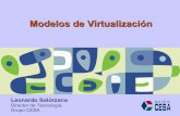 Modelos de Virtualización - clubdeinvestigacion.com · operativos (distintas distribuciones de Linux, Windows, Solaris) El hipervisor agrega consumo de recursos, además de que hay