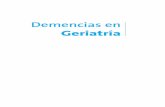 Geriatría - segg.es de Calidad SEGG... · Recomendaciones para la asistencia al paciente con demencia en los servicios de urgencias ... el manejo del paciente con demencia en residencias