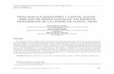 Resiliencia a desastRes y capital social. análisis de ...tramite.ingemmet.gob.pe/BusquedaGeodoc/images/biblioteca/Amb-201.pdf · Análisis de redes sociales en barrios periféricos