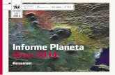 Informe Planeta Vivo 2014 - awsassets.panda.orgawsassets.panda.org/downloads/ipv_resumen_2014_.pdf · de la naturaleza y el desarrollo ... una disminución del 32 por ciento en 6.569