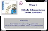 TEMA 1 Cálculo Diferencial en Varias Variablesproyectomentor-upm.wdfiles.com/.../apuntes-1/T1_A8_gradiente.pdf · Derivadas direccionales y gradiente de las funciones reales de varias