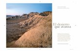 El desierto que avanza - uv.es · 38 camaleones de madagascar 39 Bardenas RealesNavarra Situadas en el sudeste de Navarra, las Bardenas Reales constituyen uno de los tres desiertos