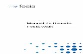 Manual de Usuario Fesia Walk - fesiatechnology.com · La estimulación eléctrica funcional puede, además, realzar el reaprendizaje motor, fortalecer los músculos, prevenir o retrasar