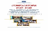 CONVOCATORIA 2017 2018 - webimg.uni.edu.niwebimg.uni.edu.ni/pdf/Anunciantes/2017/11/28/Convocatoria.pdf · eventos científico-tecnológicos con la calidad mínima esperada para un