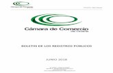 BOLETIN DE LOS REGISTROS PÚBLICOS - camaraocana.comcamaraocana.com/wp-content/uploads/BOLETIN-DE-LA-NOTICIA-MERCANTIL.pdf · Entrada y escarapelas gratuitas para los 3 días de la