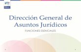 Dirección General de Asuntos Jurídicosstrc.guanajuato.gob.mx/templates/COMUNICACION/PDFS...La Dirección General de Asuntos Jurídicos se encarga de: • Atender y tramitar las quejas